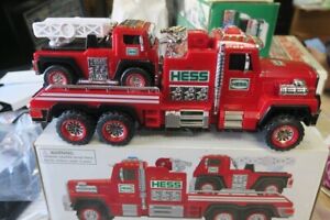 New Listing2015 HESS FIRE TRUCK AND LADDER RESCUE NEW ONLY OPEN TO REMOVE BATTERY'S