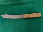 Antique  I WILSON SHEAR STEEL Sheffield Fur Trade Butcher Knife 1820-30s 5 Pin