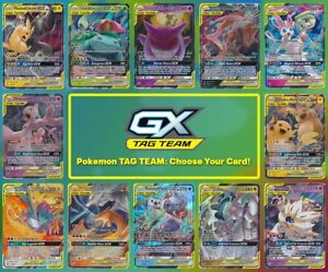 Pokemon TAG TEAM GX - Choose Your Card - Ultra Rare, Full Art Holo Pokemon TCG