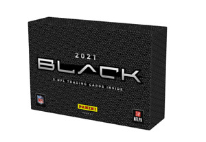 2021 Panini Black Football NFL Factory Sealed Trading Cards 1 Pack Hobby Box
