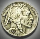 1930 S Buffalo Nickel Extremely Fine/Very Fine+ (EF/VF+)  Strong Detailed Coin.