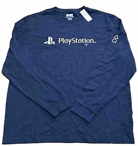 Sony Playstation Long Sleeve Shirt Logo Men’s 2XL Embroidered American Eagle NEW
