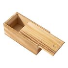 Useekoo Vintage Wood Box with Slide Lid, 7.8'' x 3.9'' x 3.1'' C-Vintage