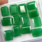 Loose Gemstones Lot 100 Ct Colombian Green Emerald Cut Faceted Certified