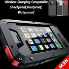 Aluminum Heavy Duty Case Shockproof For iPhone 15 14 12 11 XR  8 7 13 Pro Max