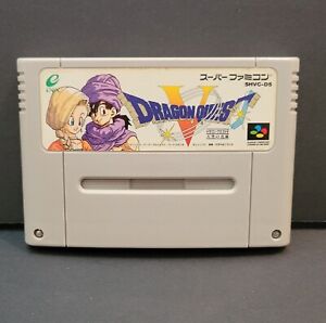 Dragon Quest 5 V Super Famicom Japanese Import Warrior US Seller