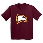 Winthrop Eagles Primary Logo - University College Team Youth T-Shirt - Maroon