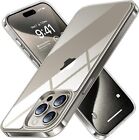 For iPhone 15 14 13 12 11 Pro Max Mini Soft Silicone Clear Cover Shockproof Case
