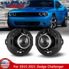 Fog Lights for 2015-2021 Dodge Challenger Projector Driving Front Bumper Lamps (For: 2015 Dodge Challenger)