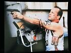 Bruce Willis  signed Die Hard 11x14 photo In Person. Proof