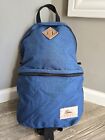 Vintage Kelty Hiking Camping Day Pack Backpack Nylon Leather Accents USA CALI
