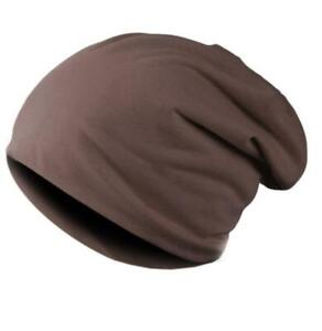 Beanie Thin Plain Knit Hat Baggy Cap Cuff Slouchy Skull Hats Ski Men Women