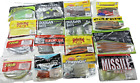 Estate Lot of 16 Soft Fishing LURES OPENED Bags COUGAN/ZOOM/STRIKE KING & More