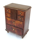18th Century Antique American Primitive Pine Wood Cabinet Spice Cabinet