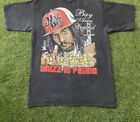 Vintage Mac Dre Thizz In Peace Cotton Black S-2345XL Unisex Shirt