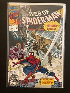 Web of Spider-Man 92 Higher Grade Marvel Comic Book D19-11