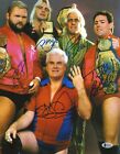 Ric Flair Barry Windham + 4 Four Horsemen Signed 11x14 Photo BAS COA WWE NWA WCW