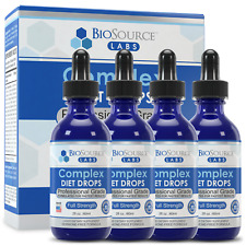 Complex Diet Drops – Natural Weight Management Drops Unisex 2 oz - Pack of 4
