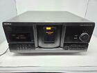 SONY CDP-CX235 CD PLAYER CHANGER MEGA STORAGE 200 CDS TESTED WORKS NO REMOTE
