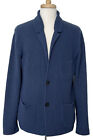 $2610 Agnona men's blue Cashmere Knit Button-Front Cardigan Sweater 50 IT/XL US