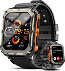 Blackview Military Smart Watch(Answer/Make Call) Rugged Tactical Fitness Tracker