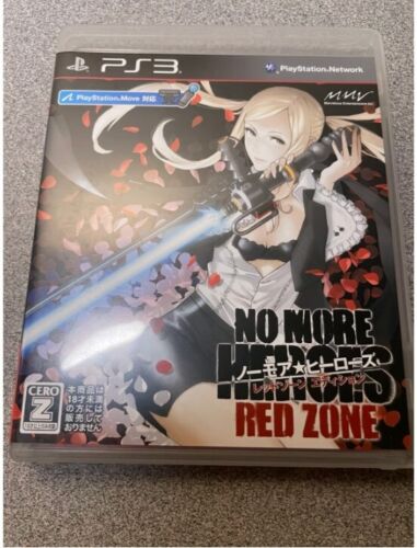 No More Heroes Red Zone Edition - PS3 JAPAN IMPORT - US SELLER - CIB