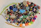 H951 mixed lot of glass, stone porcelain bead. will combine to save on shipping