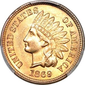 New Listing1869 1C Indian Cent PCGS MS65RD (PHOTO SEAL)