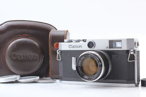 w/ case [Almost MINT] Canon P Rangefinder Film Camera 50mm f1.8 L39 Lens JAPAN