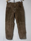 Vintage Skotts Suede Pants Washable Suede Jeans Lined Size 34x26 Made In Canada