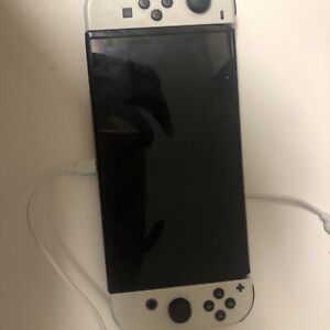 New ListingNintendo Switch OLED Console Only Model HEG-001 Cracked Screen No Display