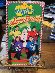 The Wiggles Santa's Rockin'! VHS TAPE w 7 New Wiggly Songs