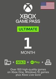 Microsoft Xbox Game Pass Ultimate 1 Month Membership (e-Delivery) (New+Existing)