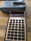 Vintage 1970’s Texas Instruments TI-30 Calculator w/ Case Red Display Working