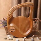 24 Strings Lyre Harp Solid Wood Mahogany Harp With Tuning Wrench For Kids Adult