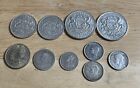 Silver Foreign Coin Lot Misc