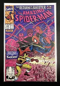 AMAZING SPIDER-MAN MARVEL COMIC BOOK #335 JUL/1990 RETURN OF SINISTER SIX