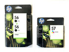 3 x Original Cartridges HP PSC 1210 1215 1310 1315 1317 2105 2210 2410/56 +57