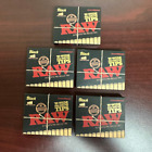 RAW Black WIDE Pre-rolled Tips 18ct -5 PACKS -90 Total