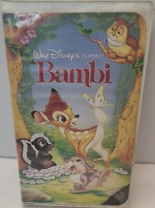 Bambi Black Diamond Edition the Classics Collection Rare 1989 VHS Tape