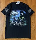 King Diamond Abigail In Concert 2015 Official Tour Band Tee T-Shirt SMALL S