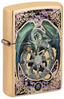 Zippo Anne Stokes Fusion Year of the Magical Dragon Lighter, HP Brass NEW IN BOX
