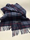 Burberry of London 100% Lambswool Scarf Made in England