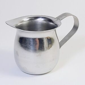 Vollrath 46003 Stainless Steel 3 Ounce Bell Serving Creamer Pitcher