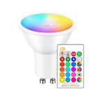 5W LED RGBW Bulb LED Spot Light 16 Colour Changing Remote Control GU10 MR16 RGB