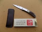 Vintage Made in Japan Al Mar 1003 Falcon Knife with Nice Stag Handle