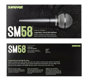 Microphone SM58S Shure Vocal with On/Off Switch Free Shipping US New