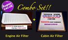 SCION TC Combo Set Engine Air Filter & CABIN AIR FILTER OEM PREMIUM QUALITY!! (For: Scion tC)