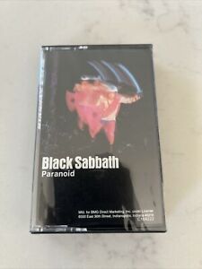 Black Sabbath Paranoid  Sealed Cassette Tape Mint New Warner Music