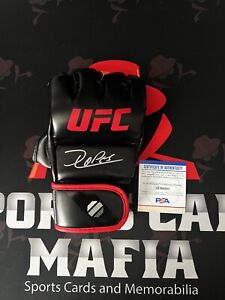 Diego Lopes Autographed UFC MMA Glove Full Auto Featherweight PSA DNA ITP COA